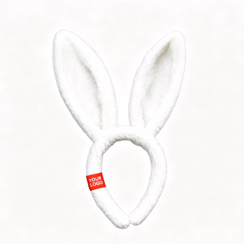 Plush Rabbit Ears Headband