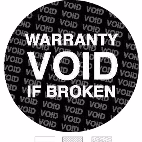Round Tamper Evident Labels