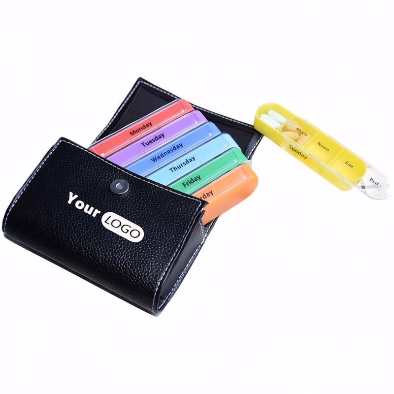 Weekly Pill Organizer Travel Case