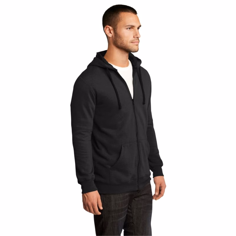 District The Concert Fleece Full-Zip Hoodie.