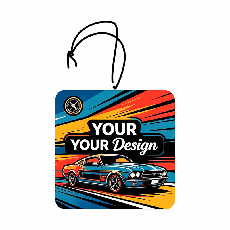 Car Fragrance Hanging Card