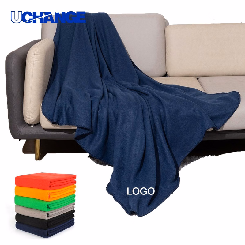 50 x 60 Inch Polar Fleece Blanket for Home and Travel Comfort