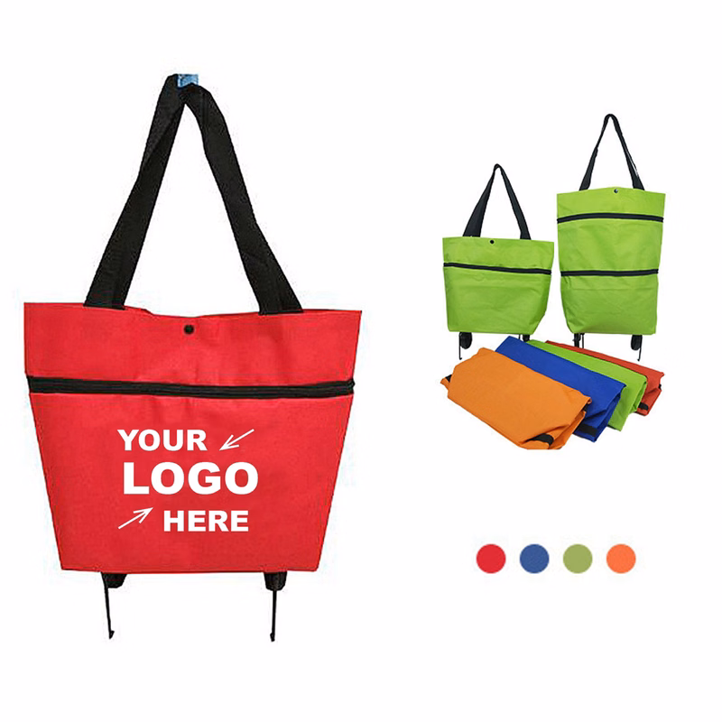 Foldable Collapsible Food Bag With Wheels