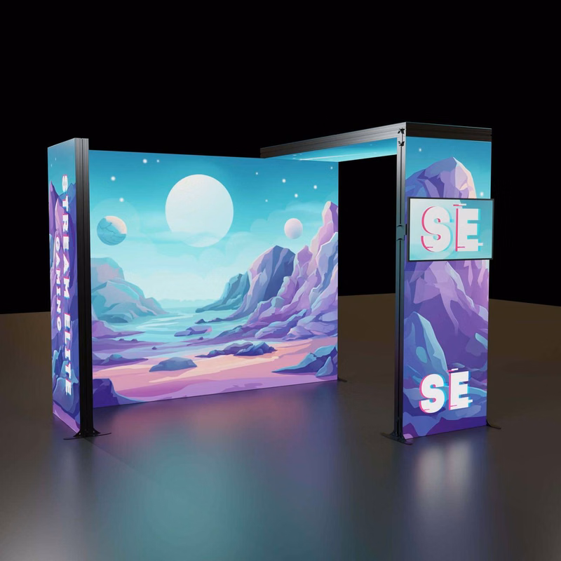8'H Astra Modular Booth Kit 4