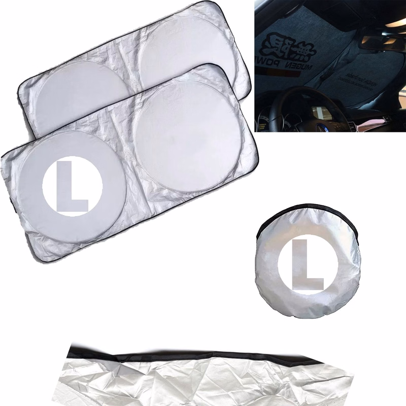 Portable UV-Blocking Car Windshield Shade
