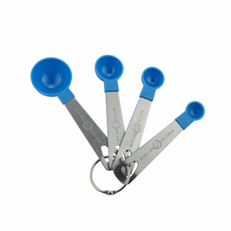 4 pcs Blue Measuring Spoons Set