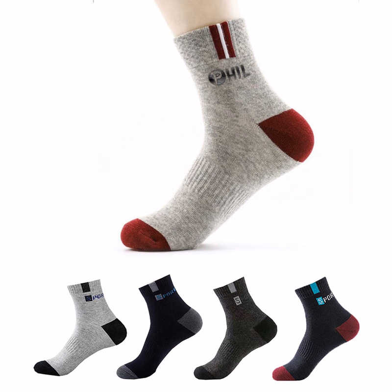 Custom Cotton Socks Personalized Your Design Text