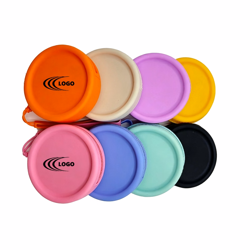 Round Silicone Coin Purse