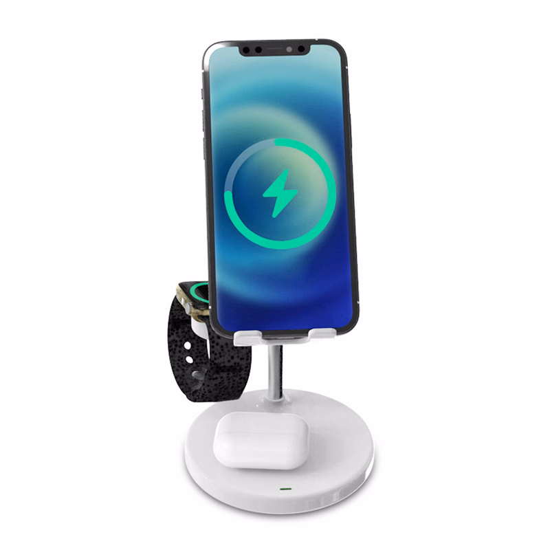 2 in 1 Wireless Charging Station
