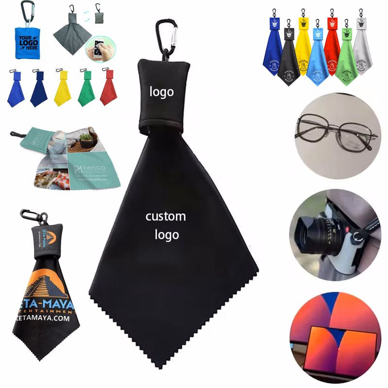Microfiber Cloth Keychain