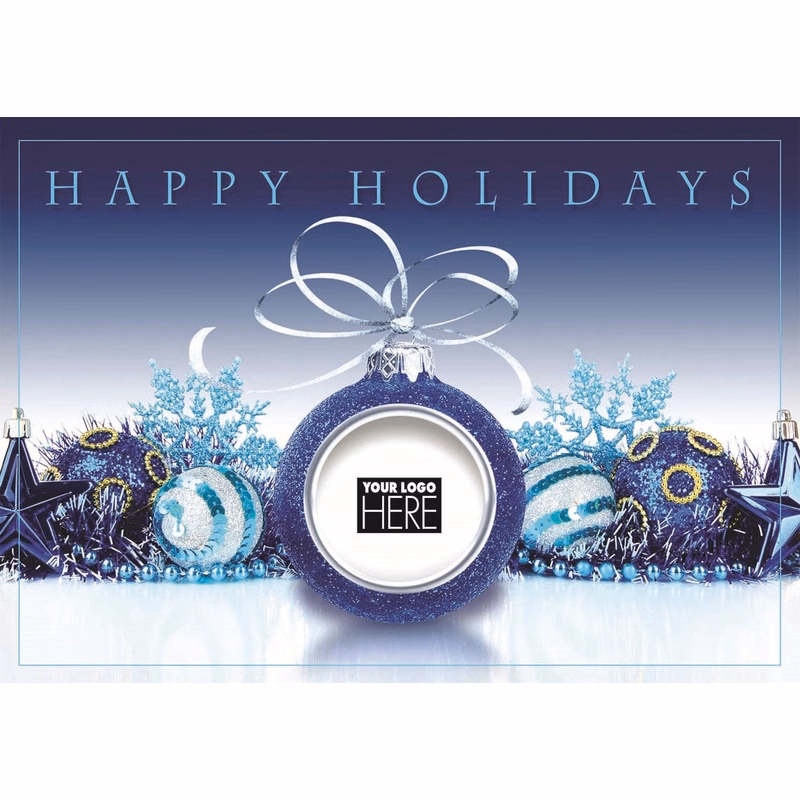 Sapphire Season Holiday Logo Cards