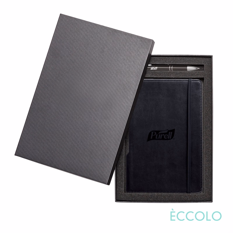 Eccolo® Tempo Journal/Clicker Pen Gift Set - (M)
