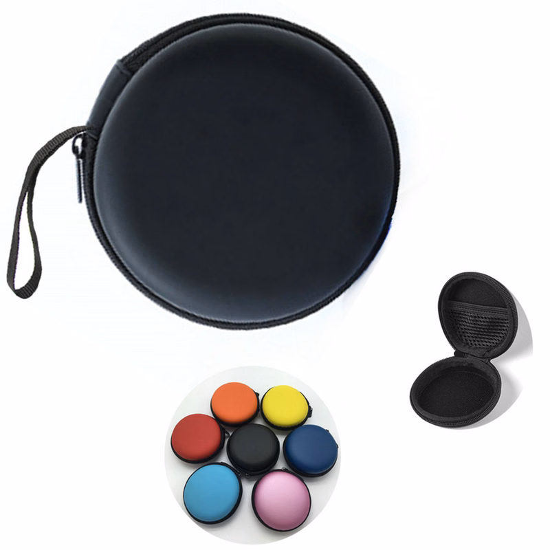 Round Earphone Case and Storage