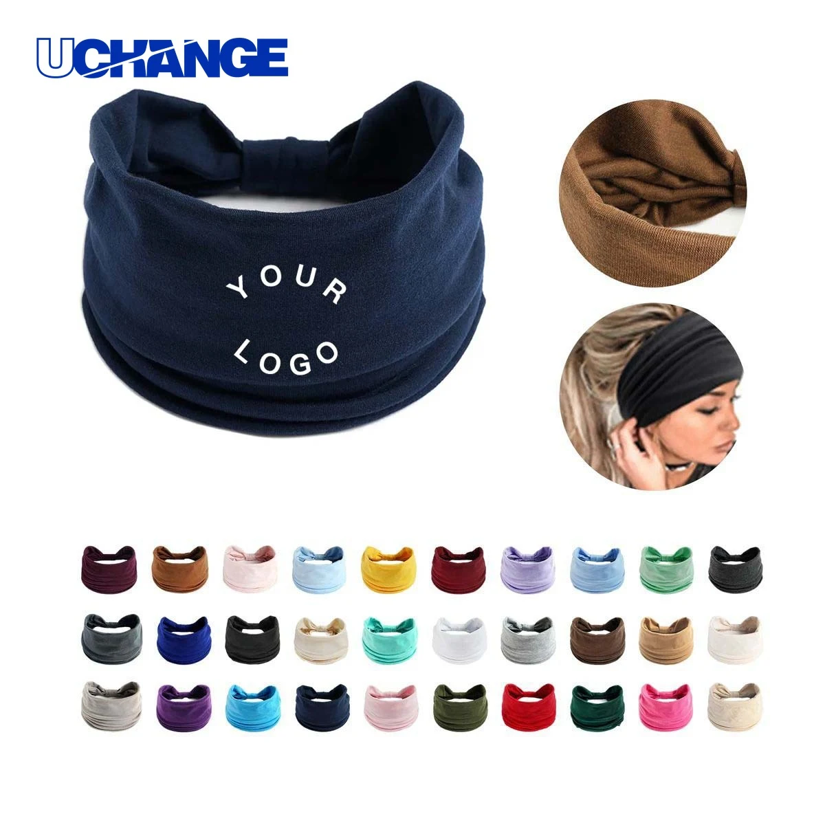 Sports Headband Band Stretch Fabric Comfortable for Workouts 1