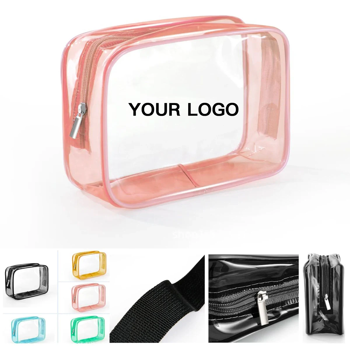 Transparent PVC Toiletries Bag For Organized Packing 1