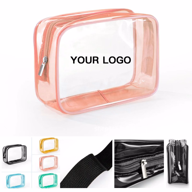 Transparent PVC Toiletries Bag For Organized Packing