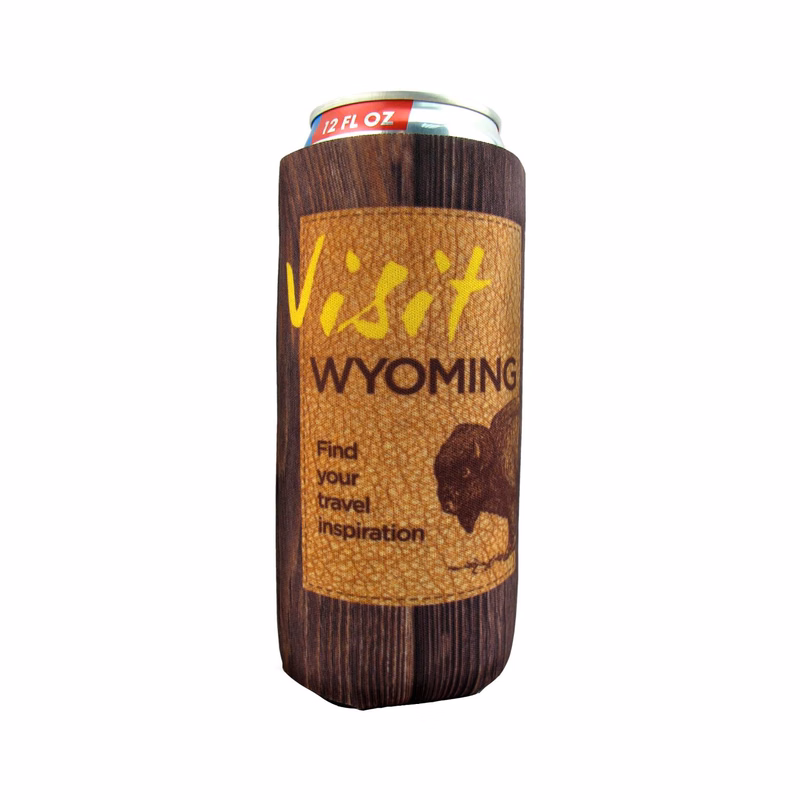USA Made Dye Sub Slim Can Cooler