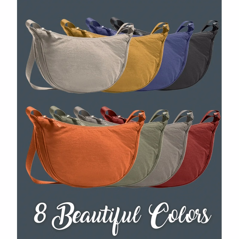 Half Moon Shoulder / Crossbody Bag