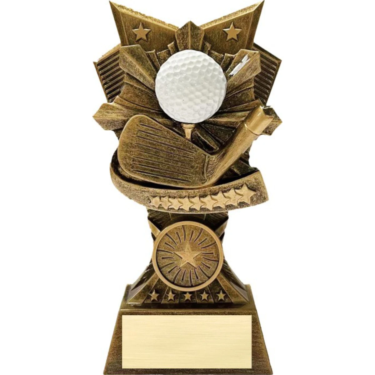 Golf 3D Design Resin Award 1