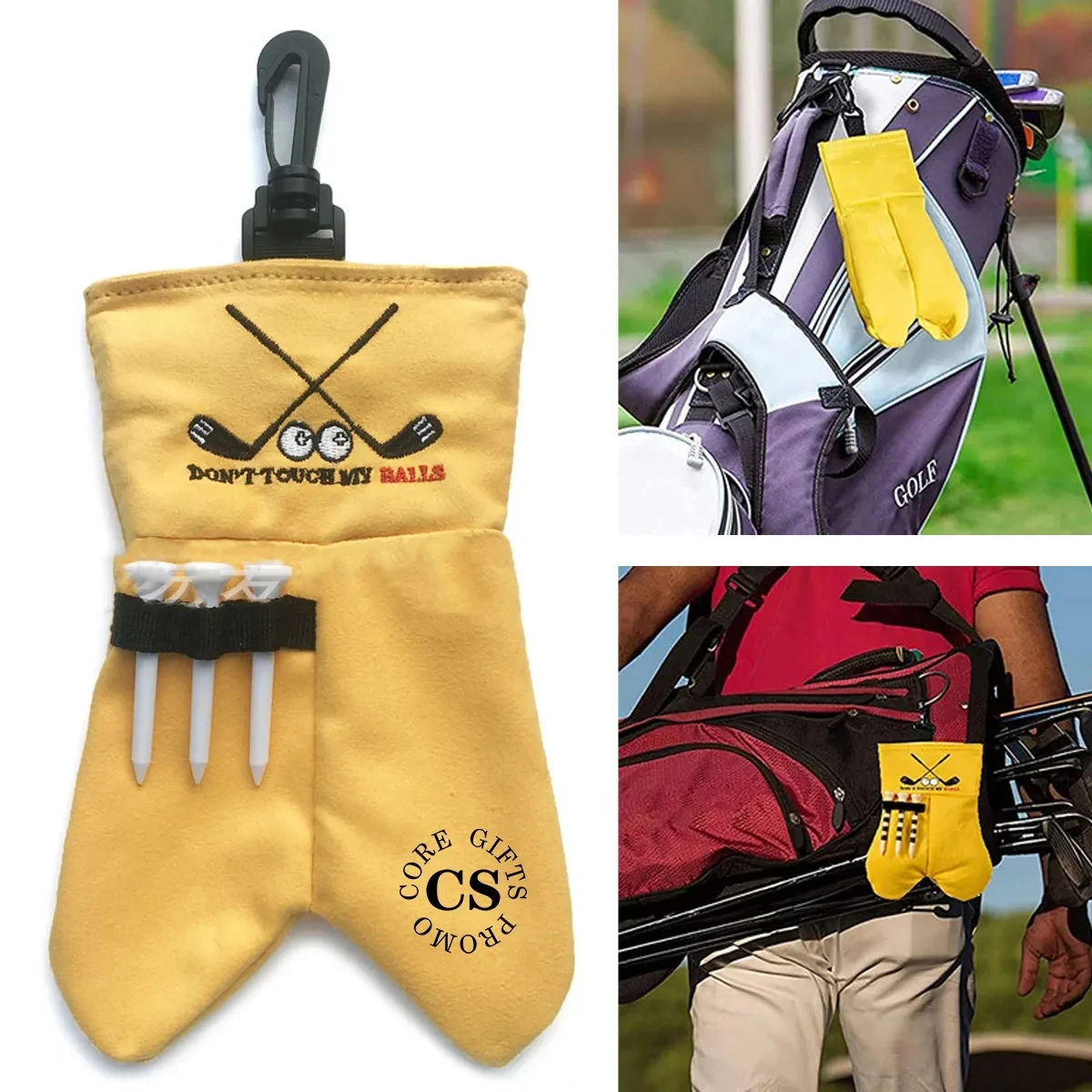 Funny Golf Ball Pouch 1