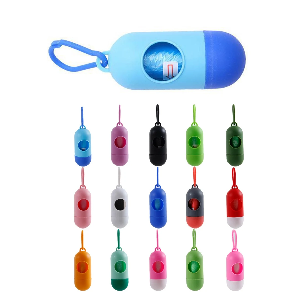 Dog Poop Bags with Dispenser 1
