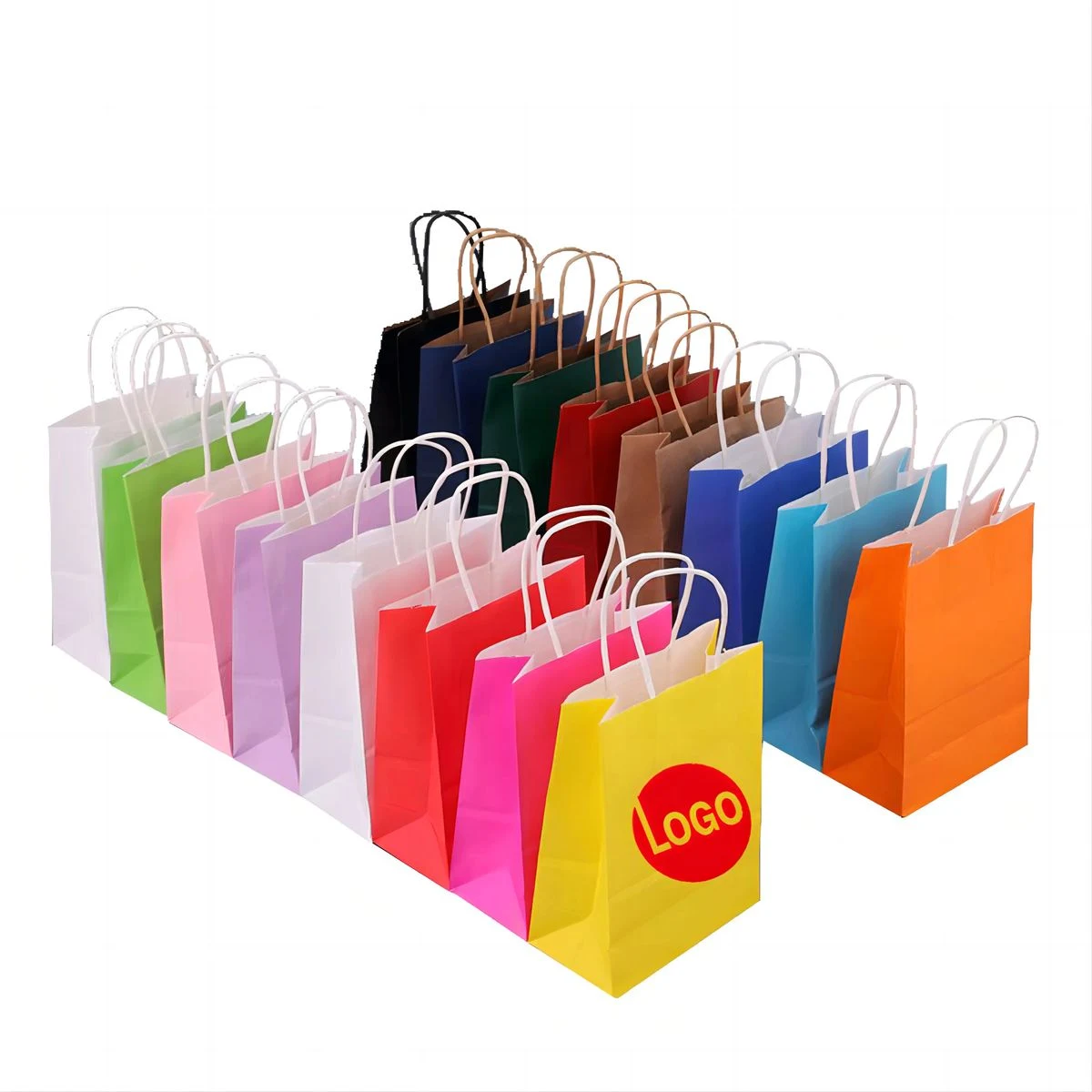 Kraft Paper Shopper Bag 1