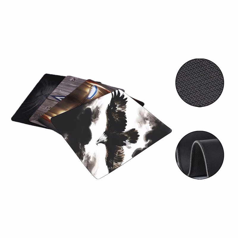 Cloth Surface Rubber Mouse Pads MOQ 100PCS