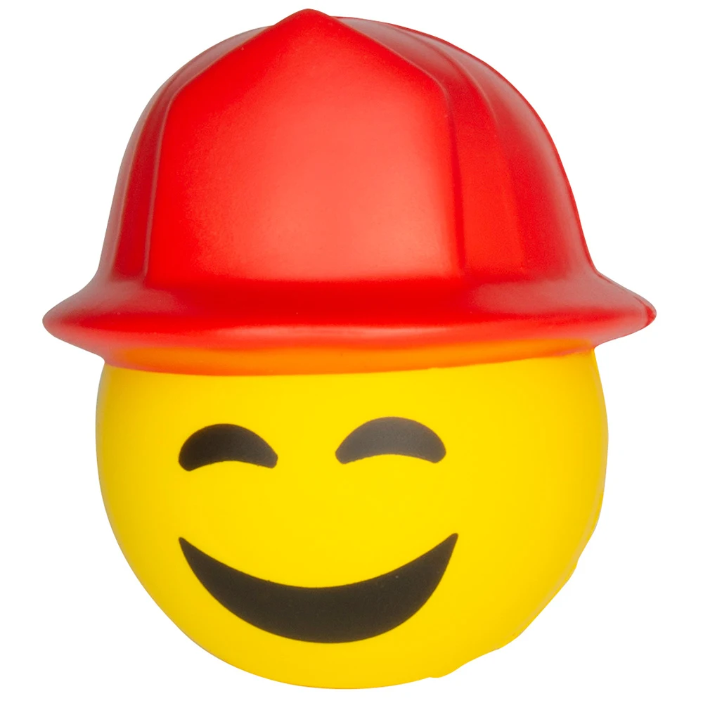 Fireman Emoji Hat Stress Reliever 1