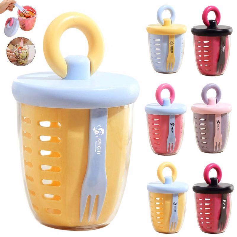 Portable Fruit Salad Cup with Fork