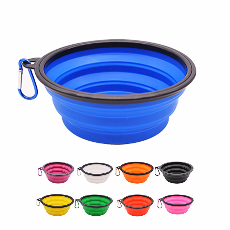 Collapsible Branded Pet Travel Bowl