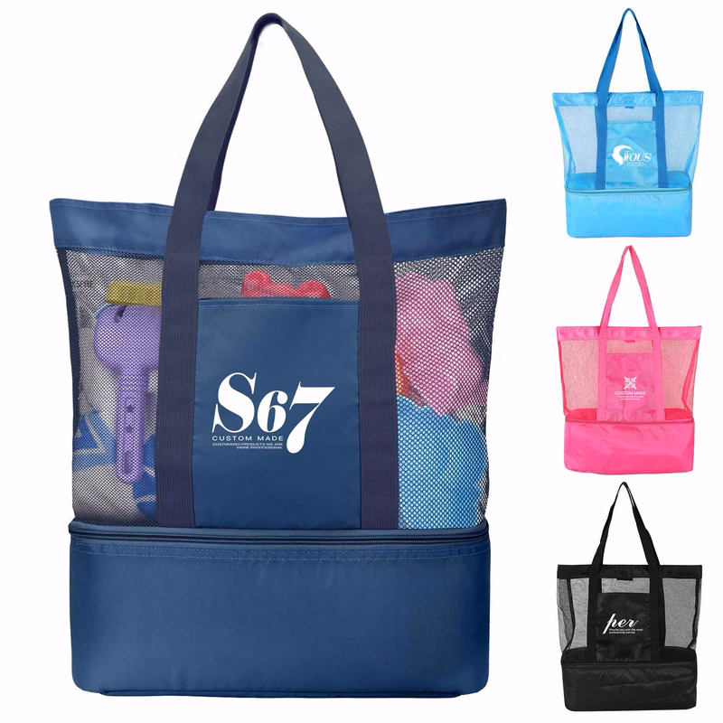 Cooler Insulated Beach Tote Bag