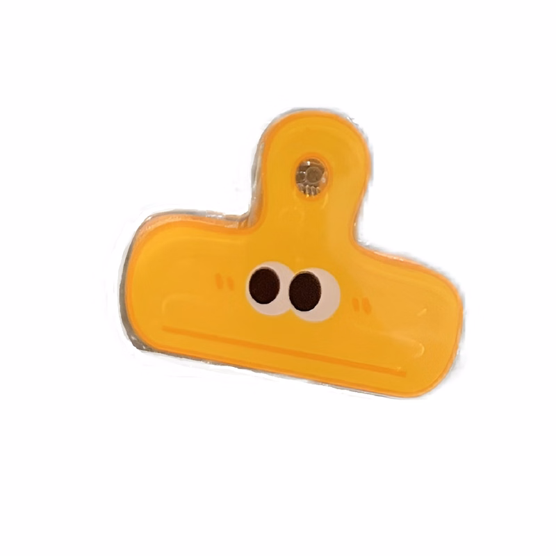 Cartoon Face Acrylic Paper Clip