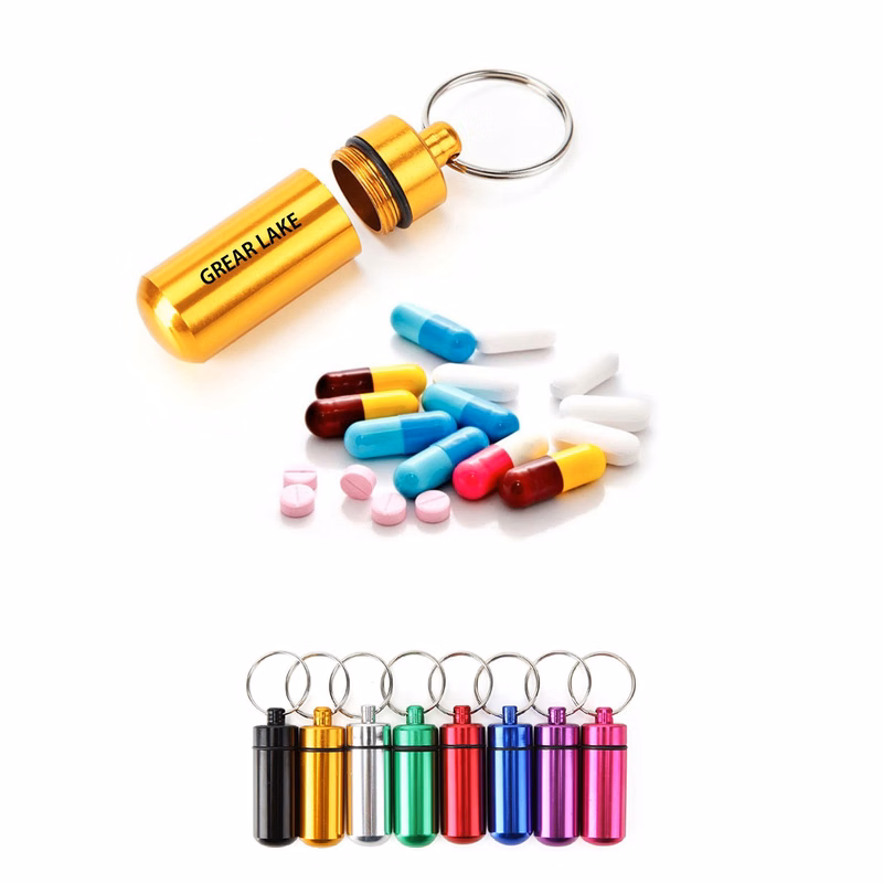 Waterproof Aluminum Pill Case