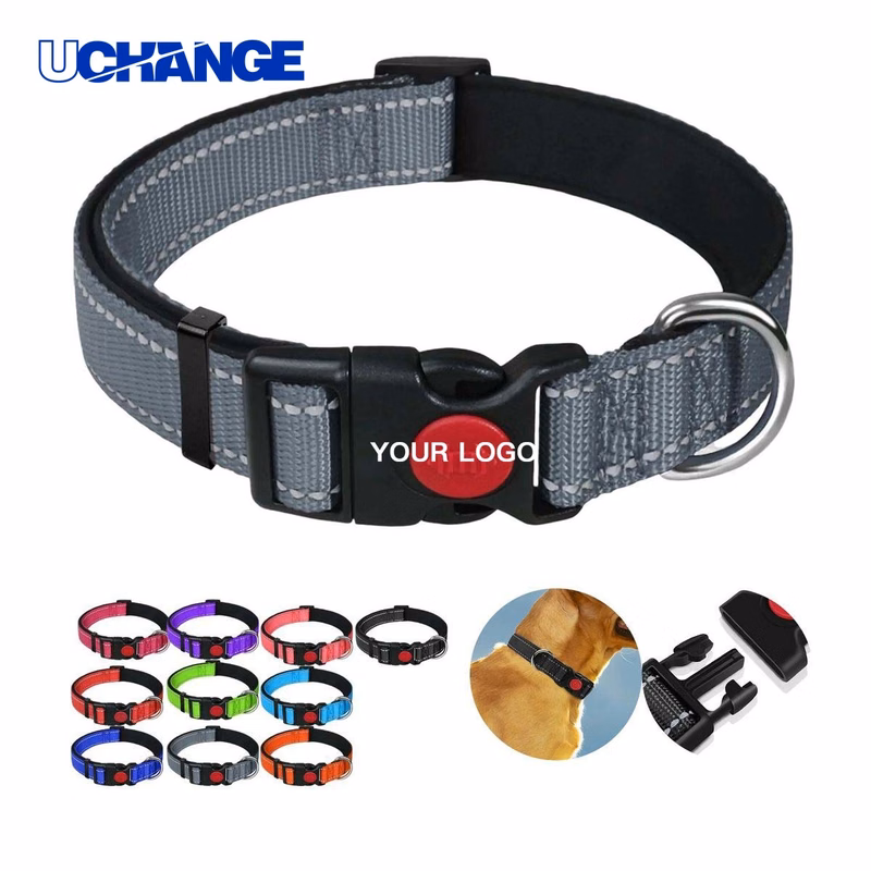 Reflective Polyester Dog Collar