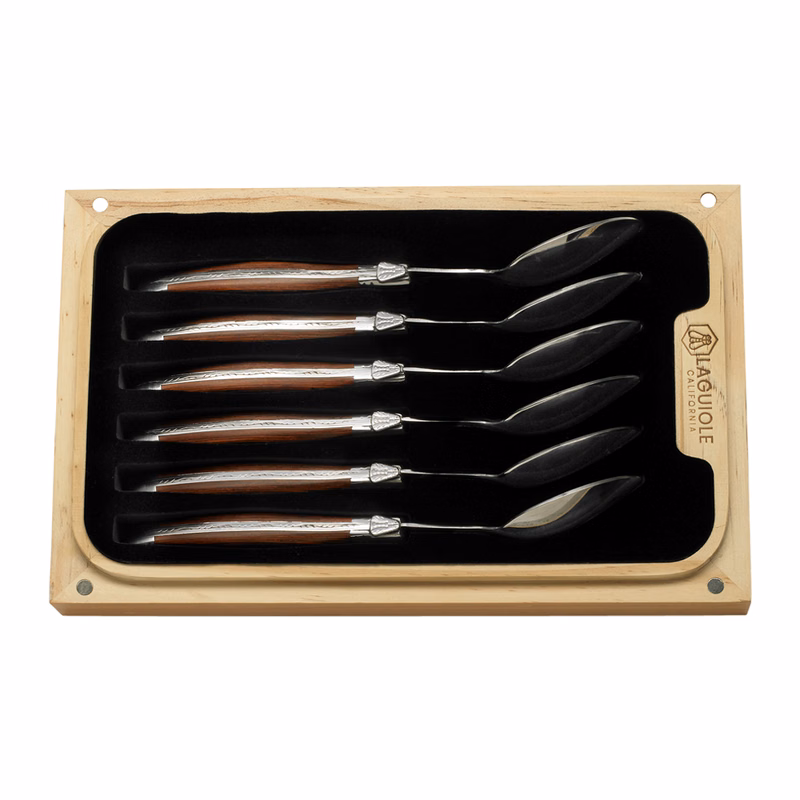 Laguiole California French-Designed Spoon Set (Set of 6)