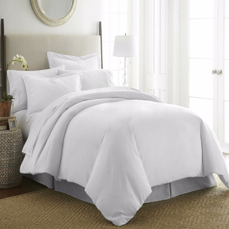 Duvet Cover Sets - White Twin XL 2 Piece
