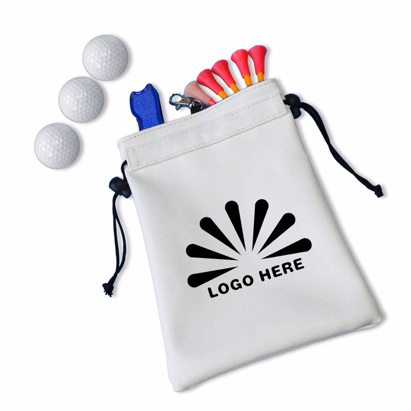 Golf Tee Holder Pouch with Waist Clip