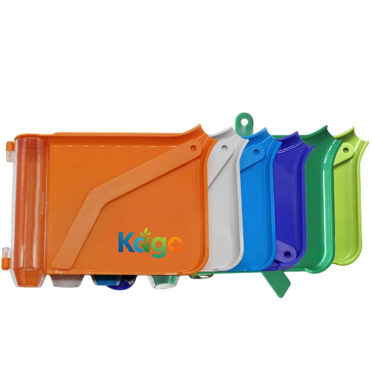 Plastic Pill Counting Tray with Spatula 1
