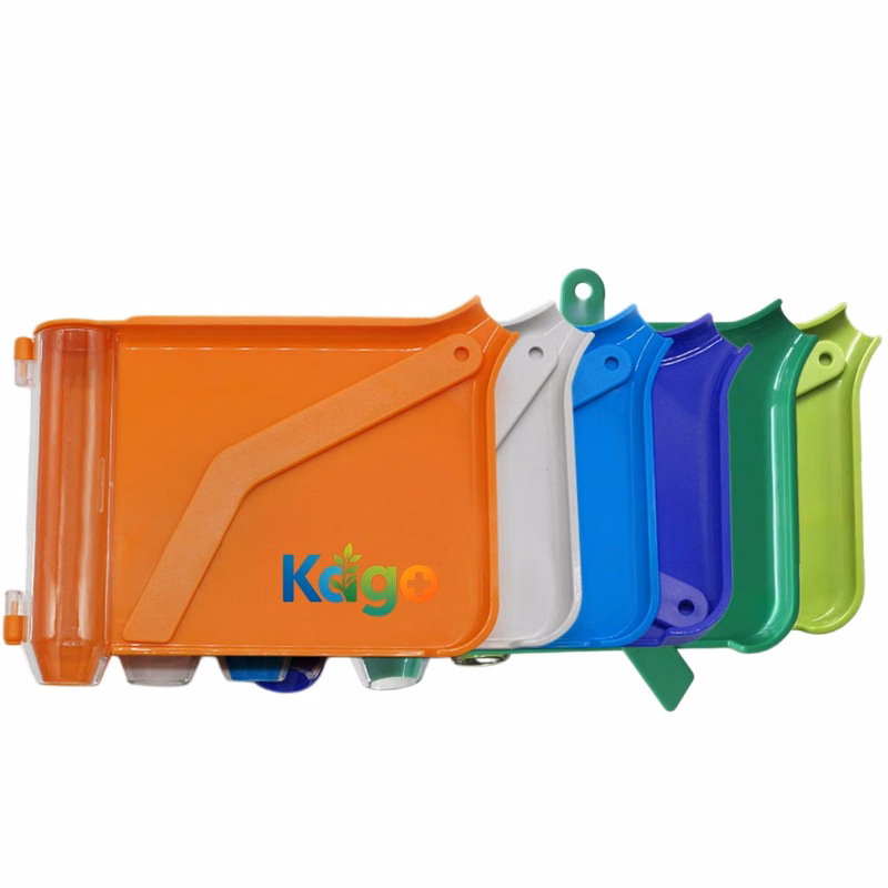 Plastic Pill Counting Tray with Spatula
