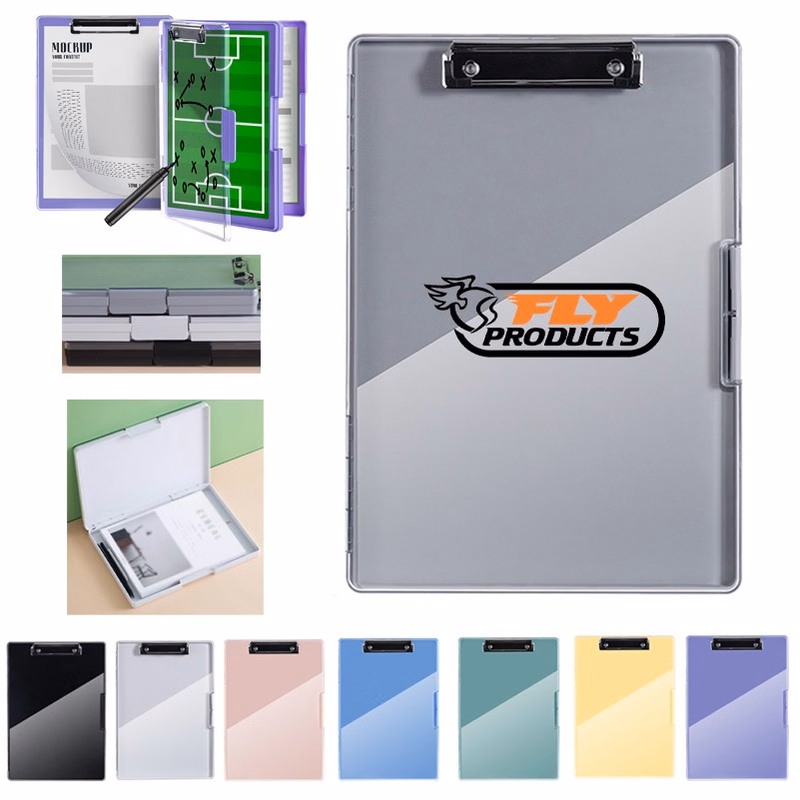 Clear Visible Top Panel Storage Clipboards