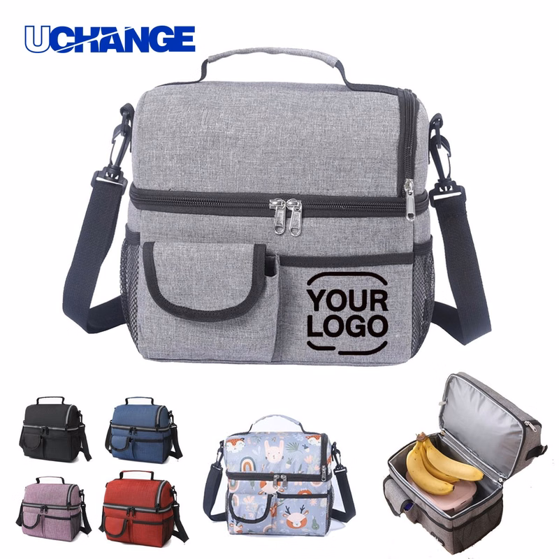 8L Double Compartment Lunch Bag Organizer