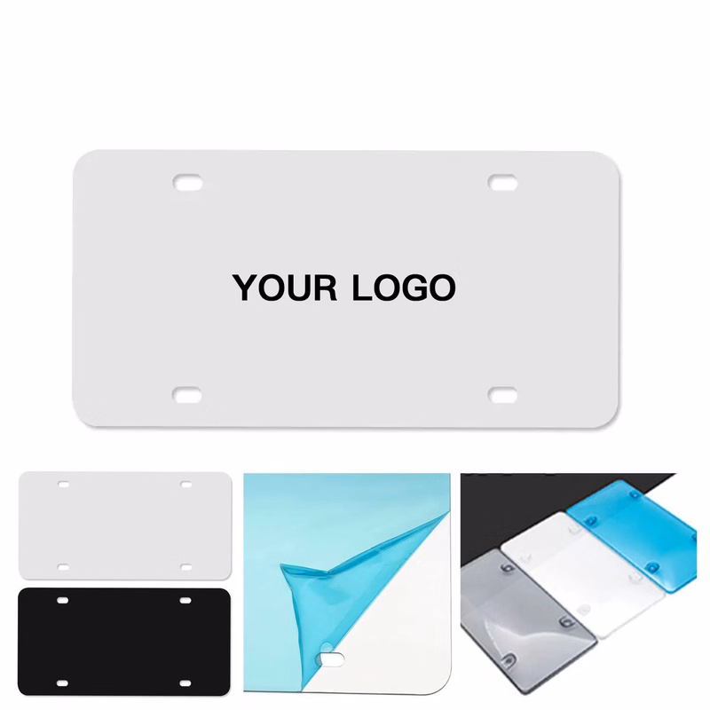 Weatherproof Metal License Plate For Outdoor Use