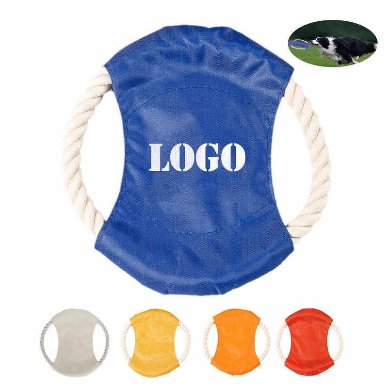 Outdoor Cotton Rope Dog Flying Disk For Pet Training