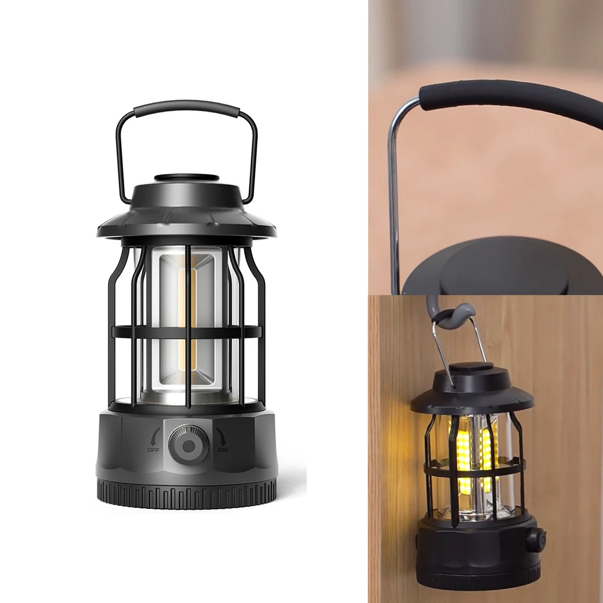 Rechargeable Outdoor Portable Retro Camping Light 1