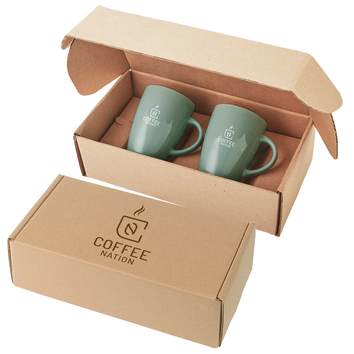 12 Oz. Pacific Ceramic Mugs Gift Set 1