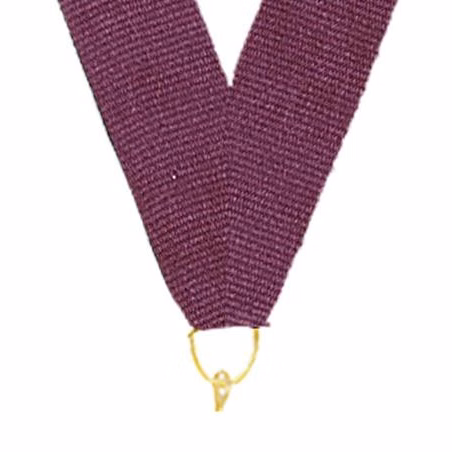 0.875" x 30" Maroon GoldSnap Clip Stock