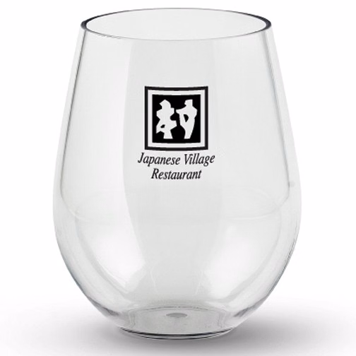 20 oz Acrylic Stemless Wine Glass