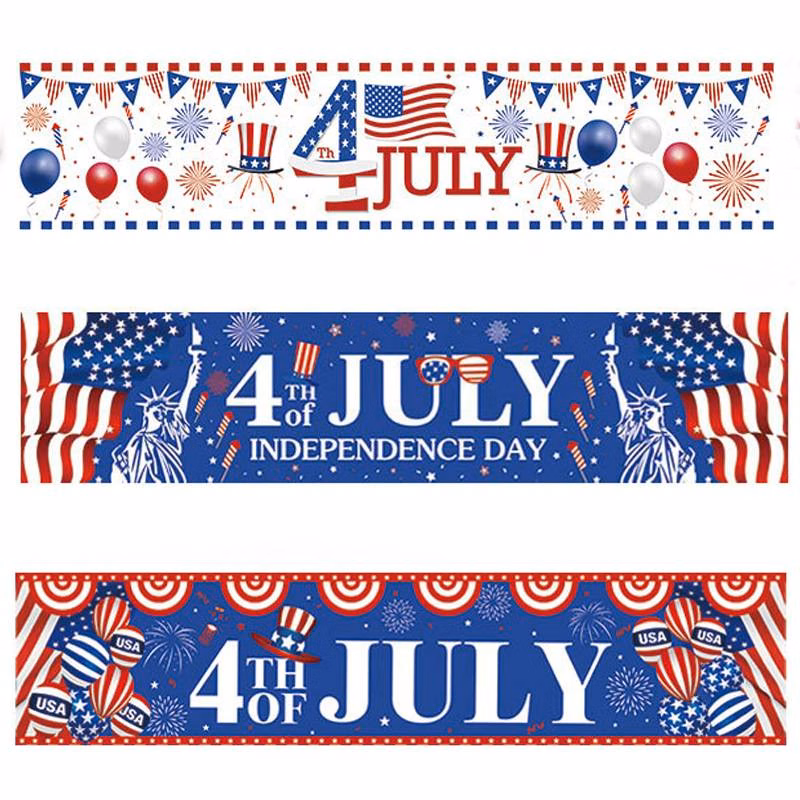 Independence Day 4Th Of July Banner