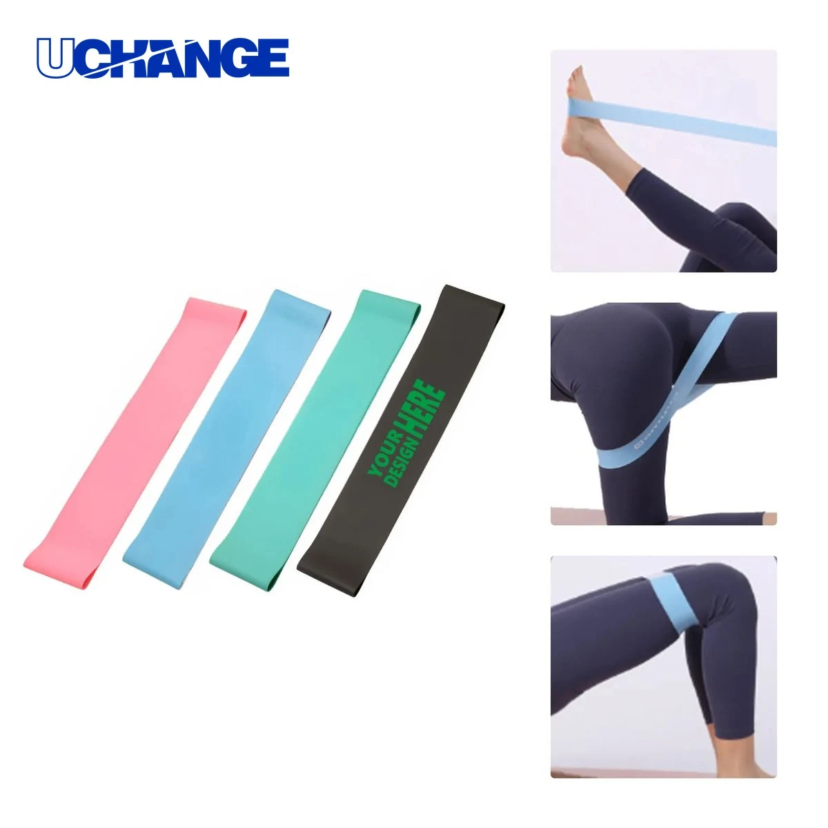 Yoga Latex Resistance Band for Squats 1