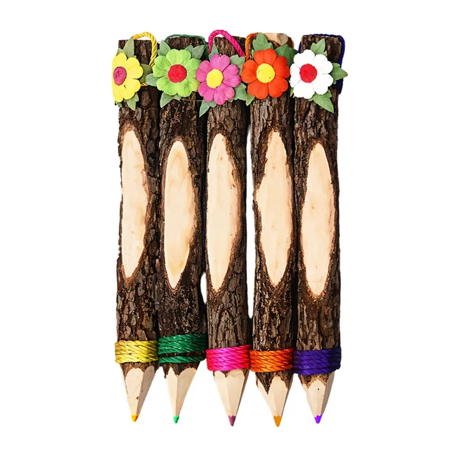 Natural Wood Style Color Pencils 1